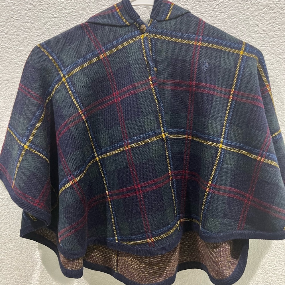 Brand new Polo Ralphlauren poncho. Girls. Size 6/6x. Never used. With tags.